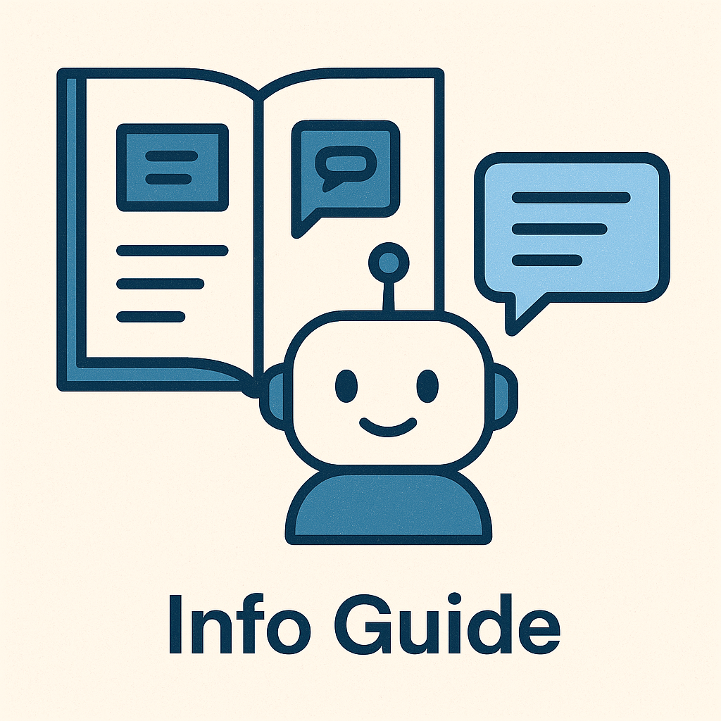 Info Guide concept illustration